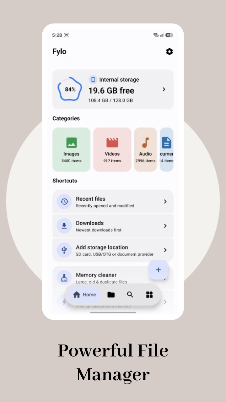 Fylo on Android, screenshot 1 of 6 from the Google Play listing